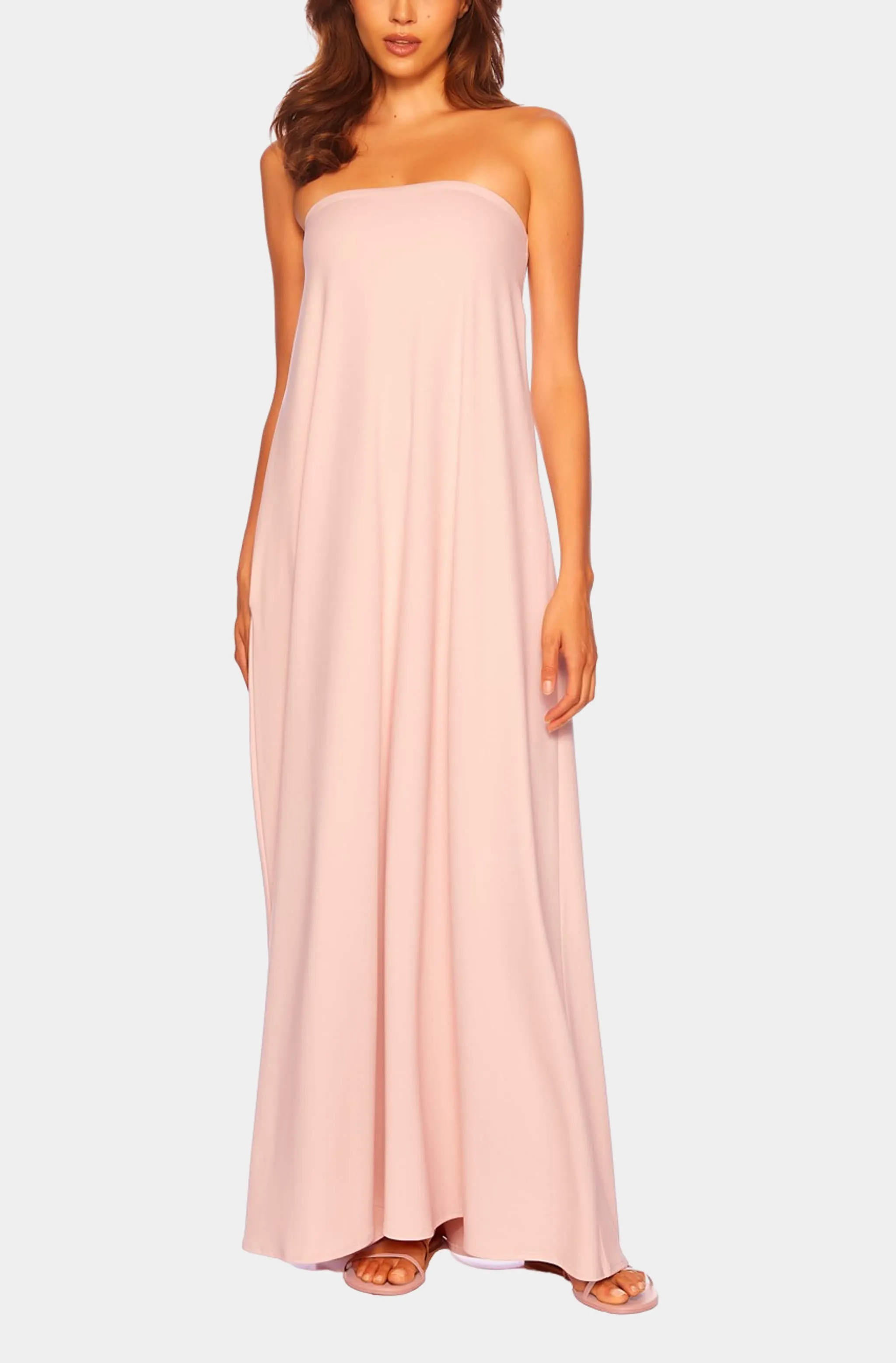 Flare Pocket Tube Dress