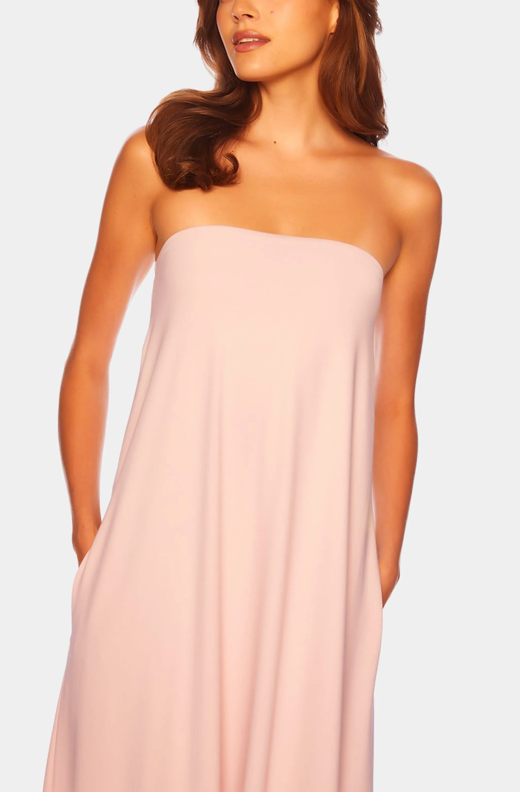 Flare Pocket Tube Dress