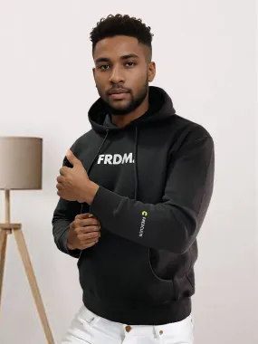 FRDM. Velvet Black Hoodie