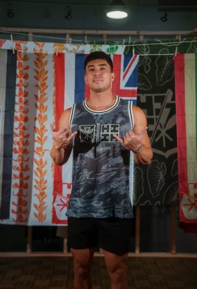 GRAY MIX CAMO STREETWEAR JERSEY