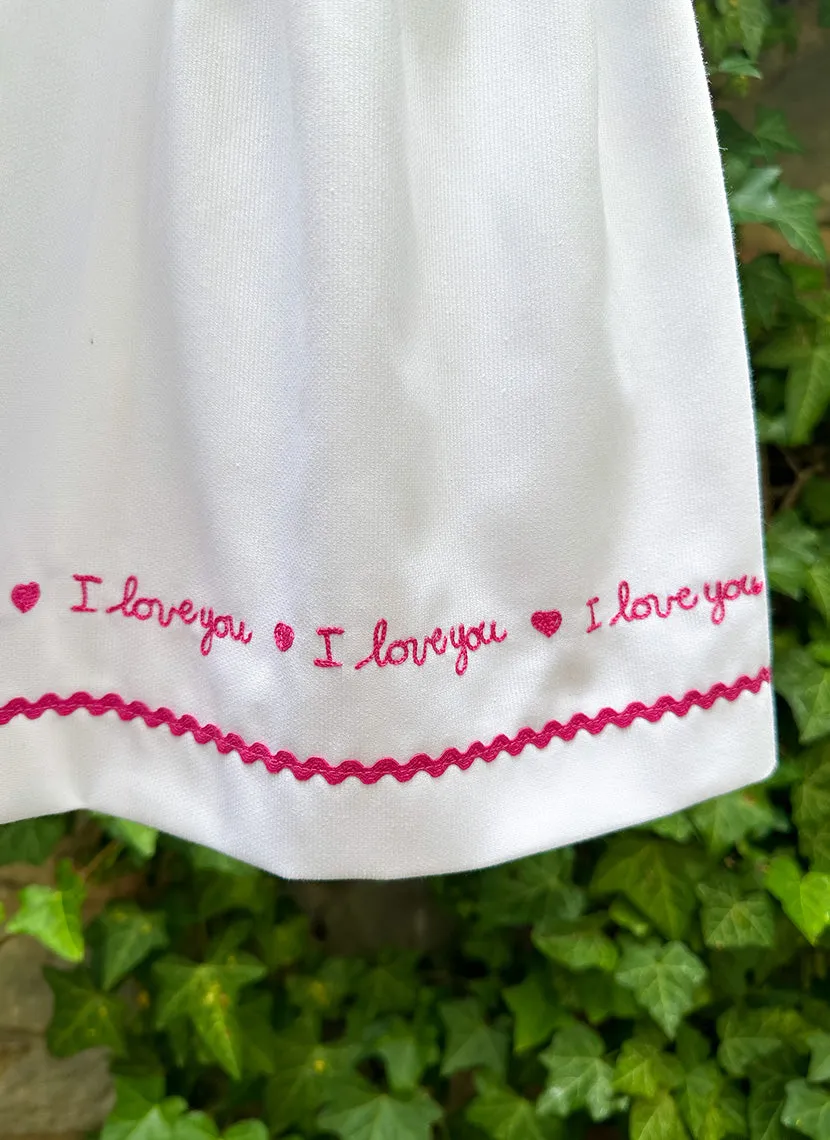 I LOVE YOU dress