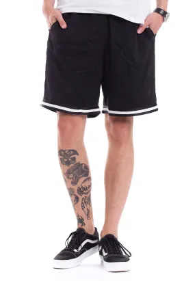 Impericon - Plain White Striped  - Shorts