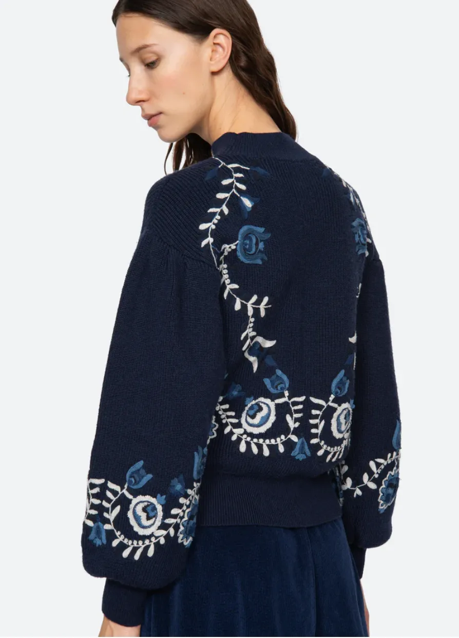 Inga High Neck Sweater