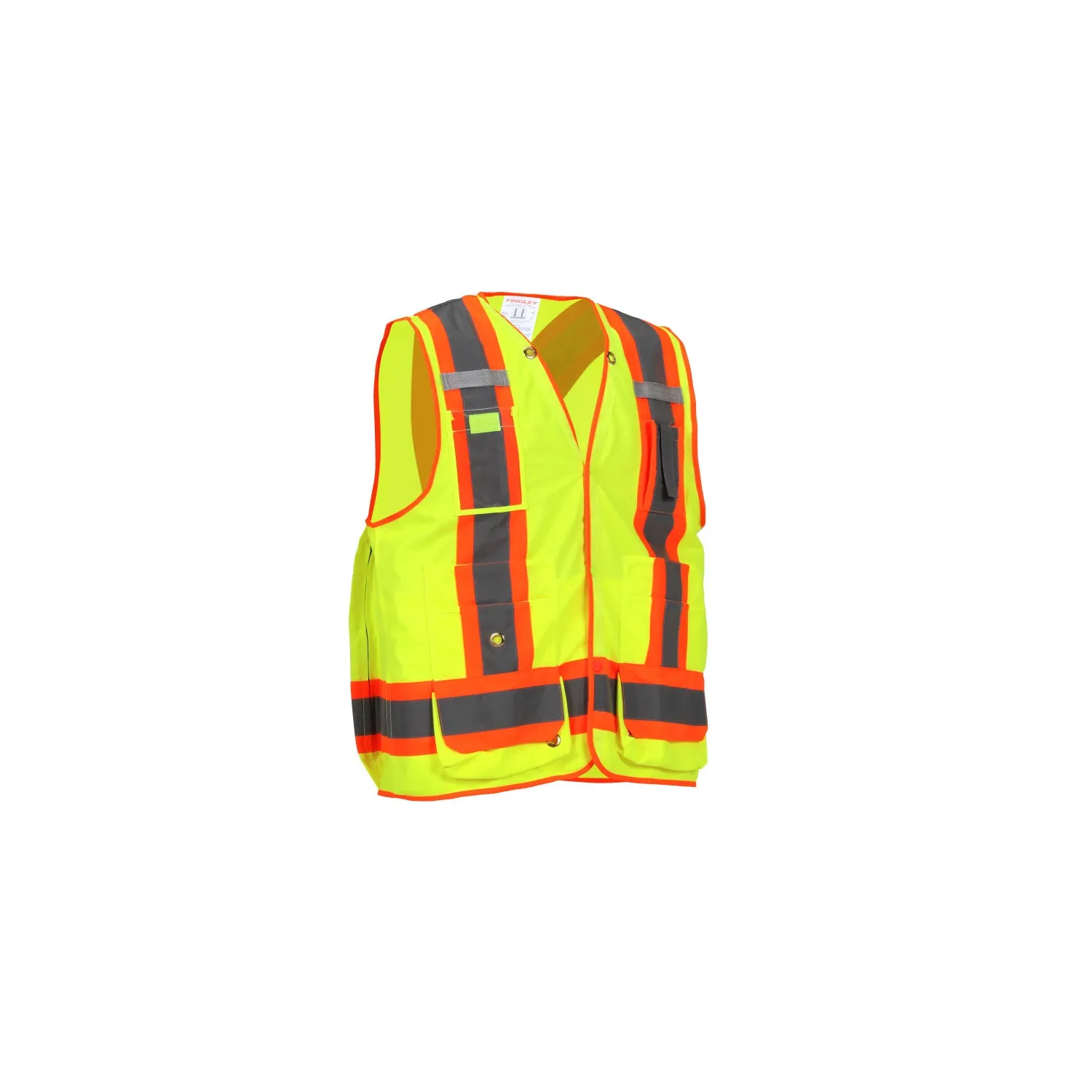 Job Sight Class 2 X-Back Surveyor Vest