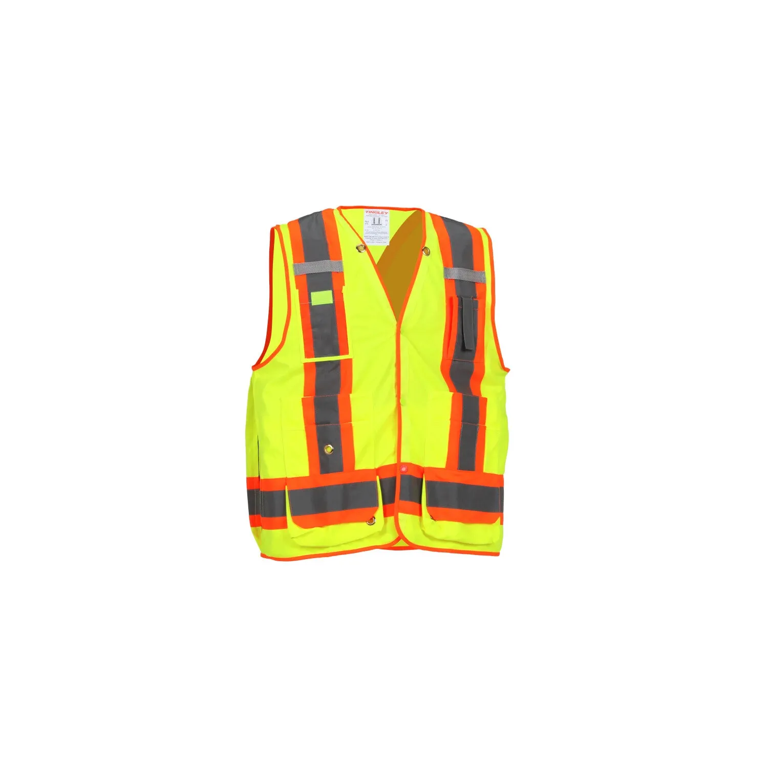 Job Sight Class 2 X-Back Surveyor Vest