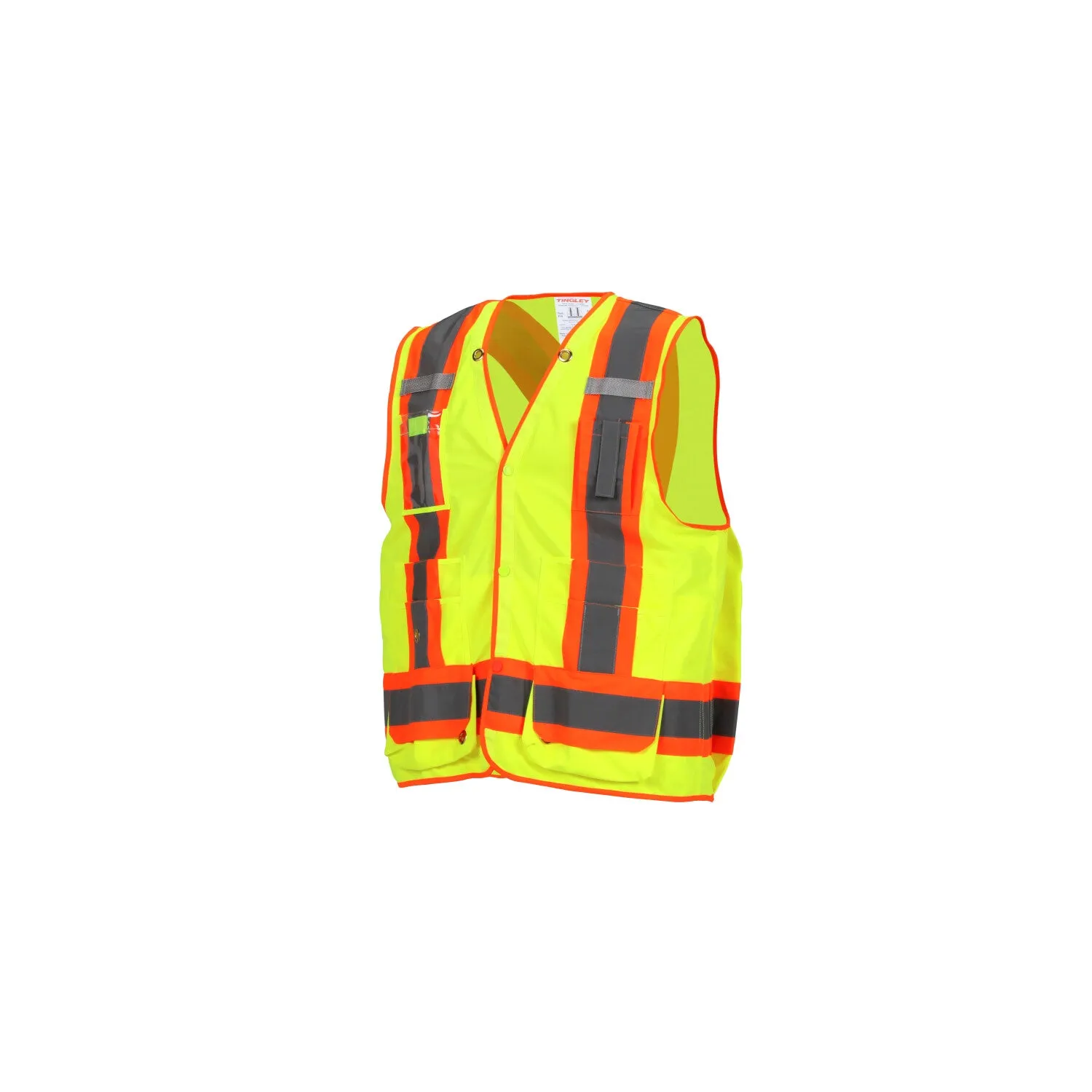 Job Sight Class 2 X-Back Surveyor Vest