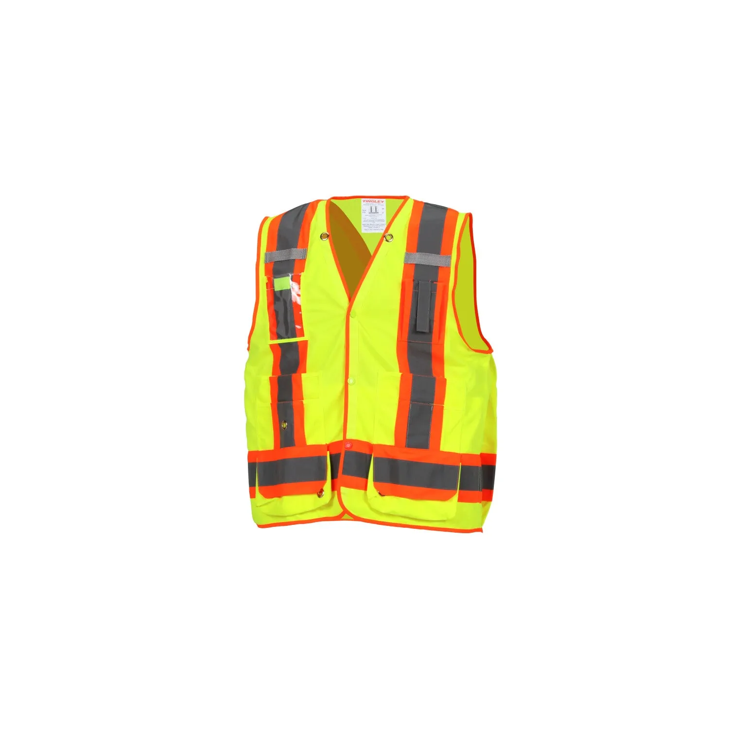 Job Sight Class 2 X-Back Surveyor Vest