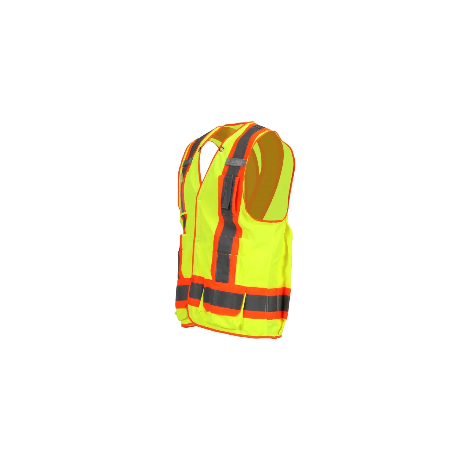 Job Sight Class 2 X-Back Surveyor Vest