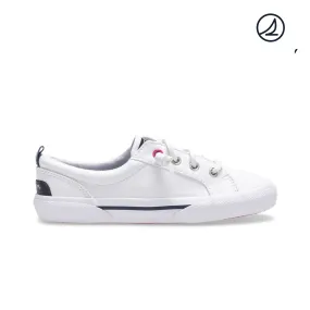 Little Girl's Pier Wave White Sneaker (SCK163656)