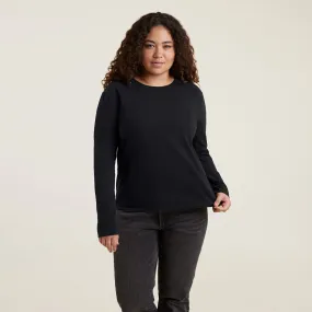 Long Sleeve Everyday T-Shirt | Black