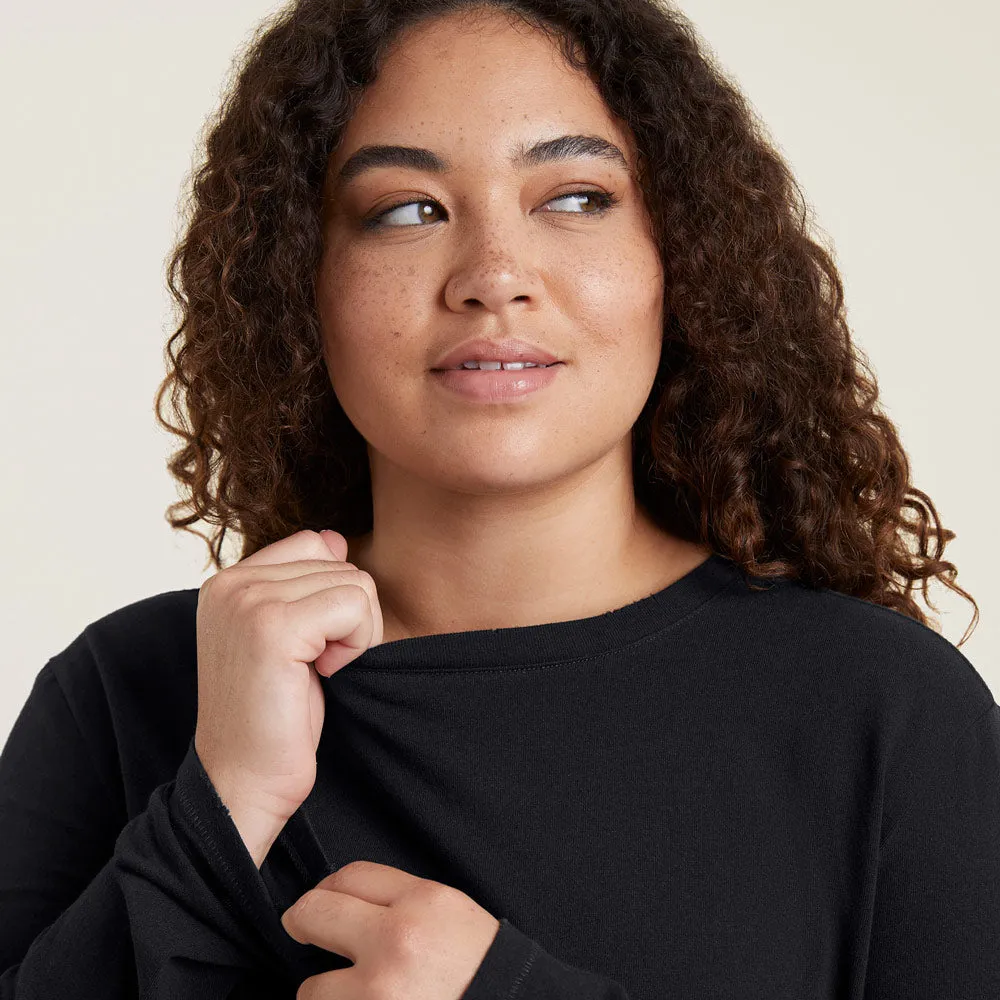 Long Sleeve Everyday T-Shirt | Black