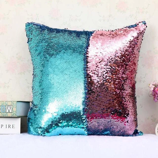 Magic Sequin Pillow Case for Fancy Mermaids