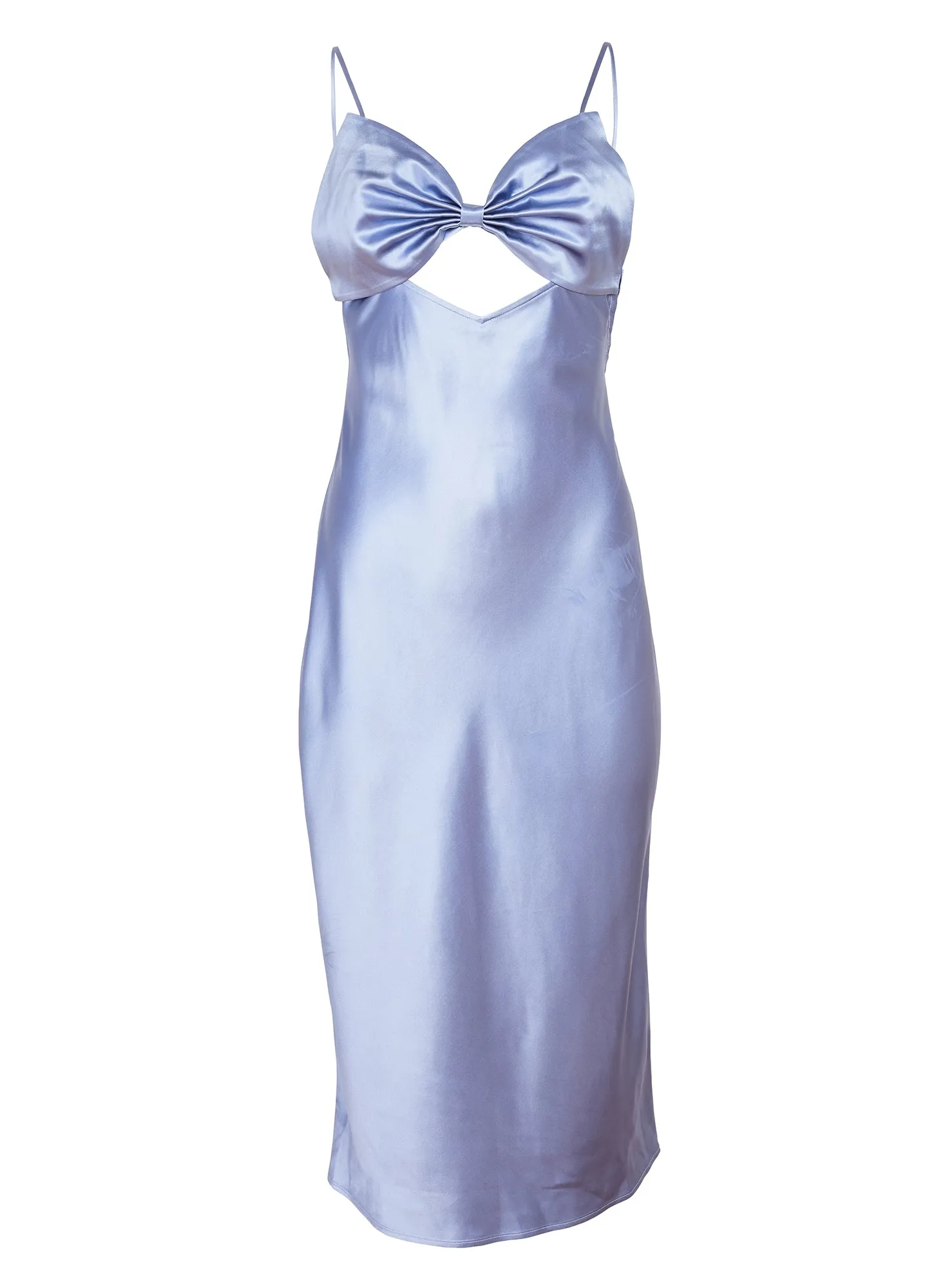 Midi Bow Slip Dress