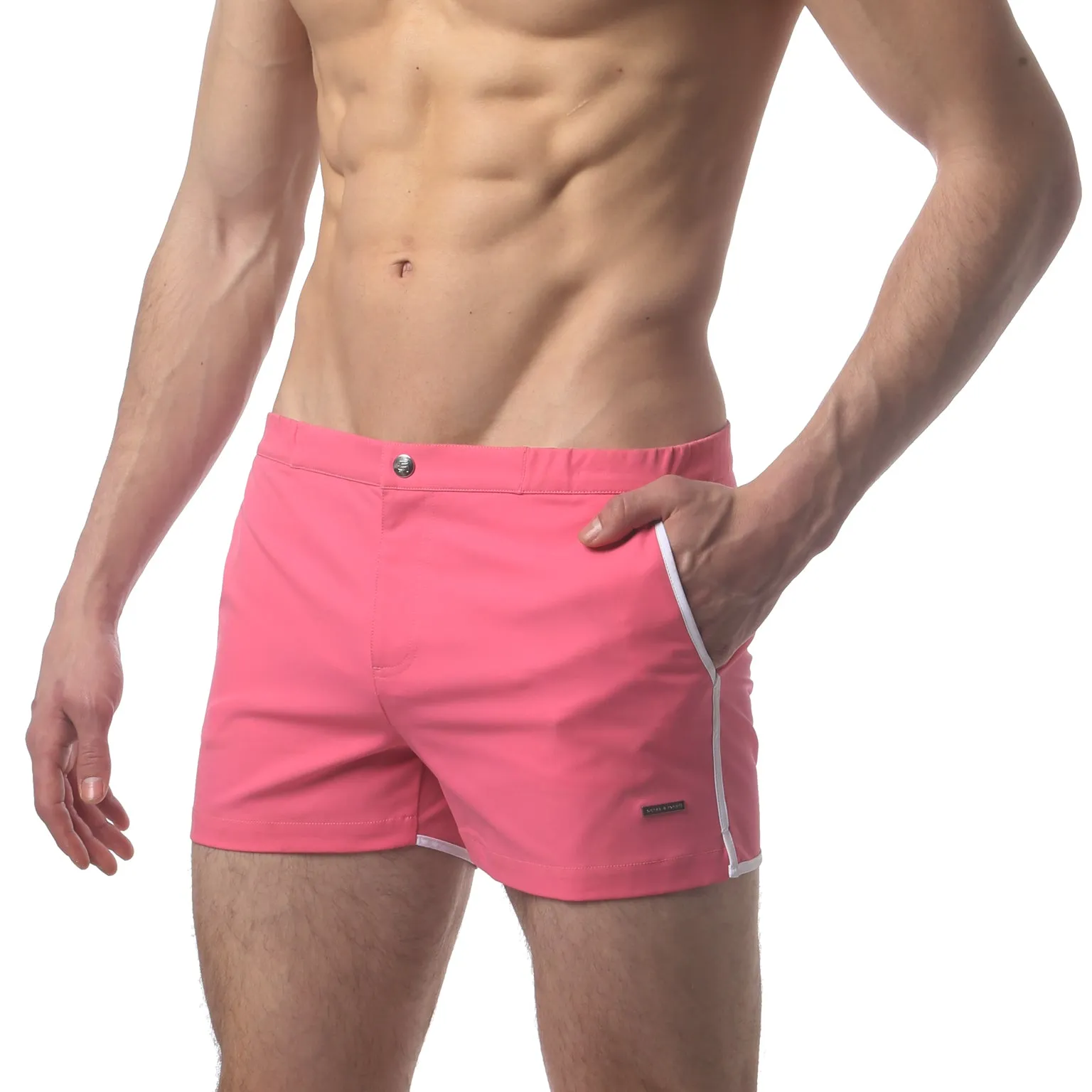 Morning Pink 2" Angeleno Solid Stretch