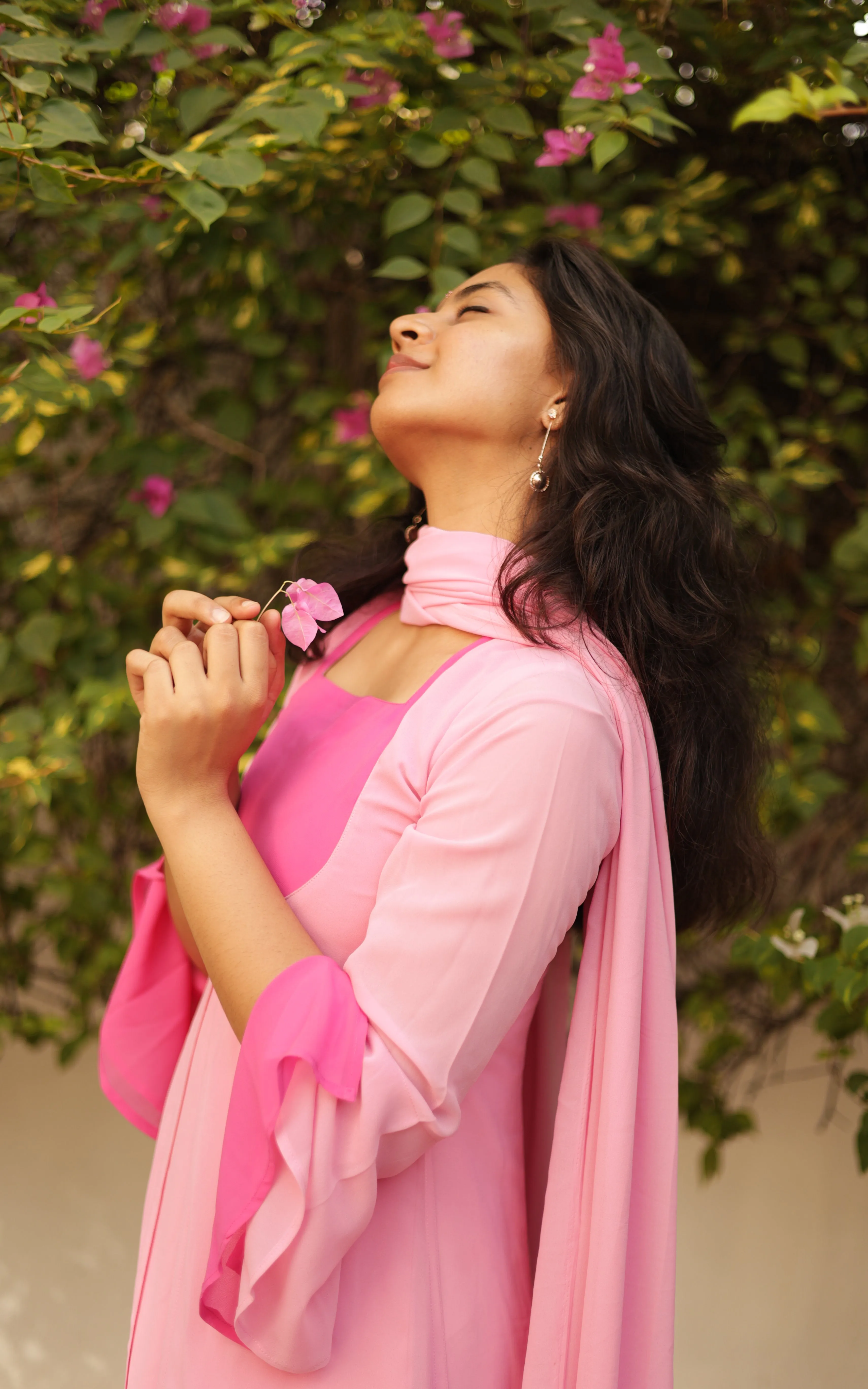 Munbe Vaa Pink (Kurti Dupatta) (DELIVERY TIME: 20-30 DAYS) Kindly Check The Product Description.