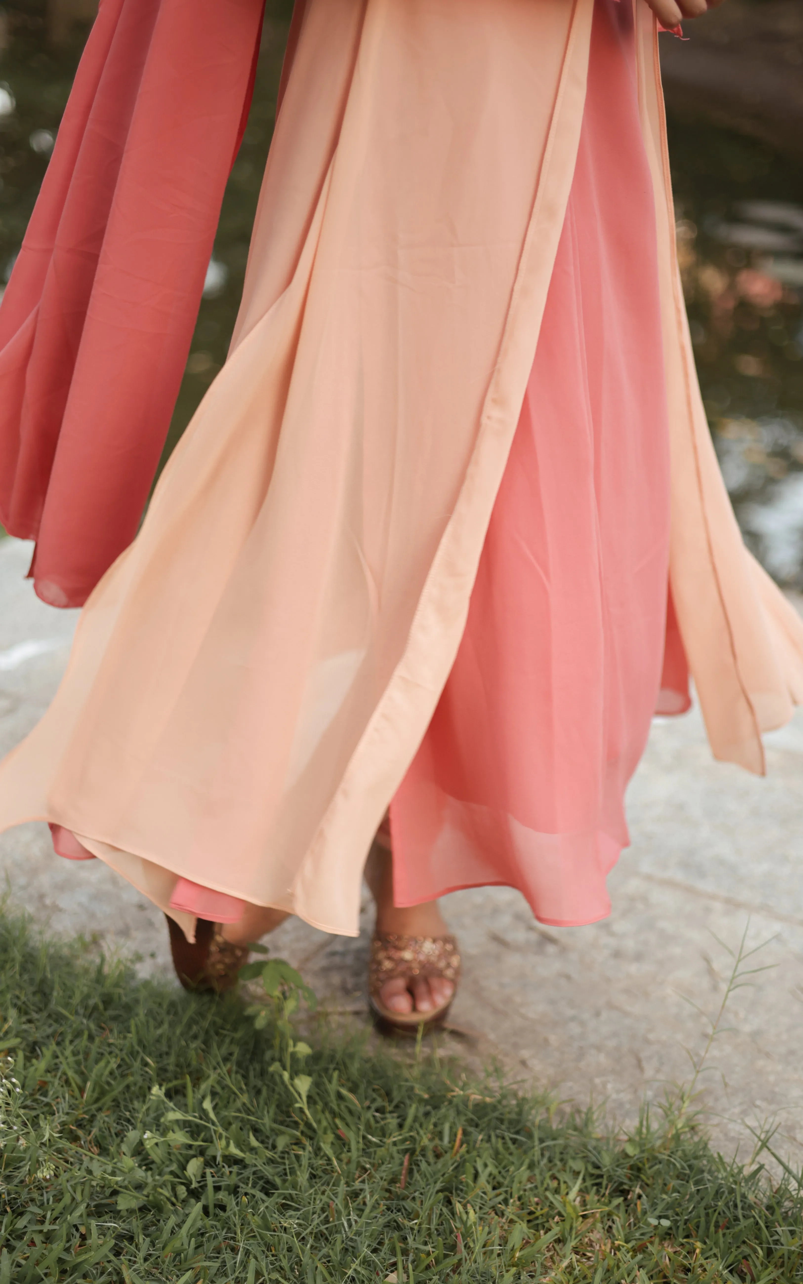 Munbe Vaa Rust (Kurti Dupatta)