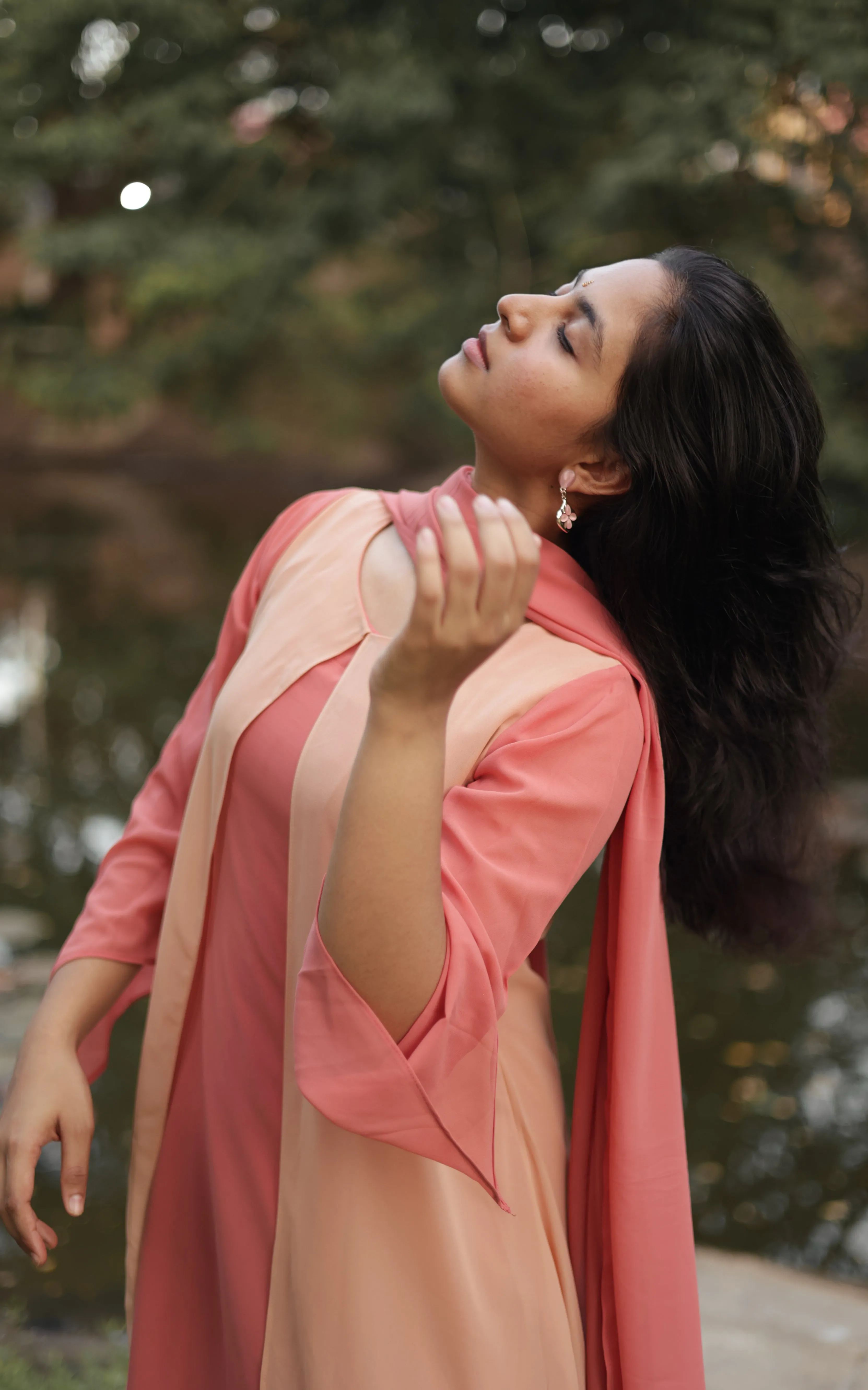 Munbe Vaa Rust (Kurti Dupatta)