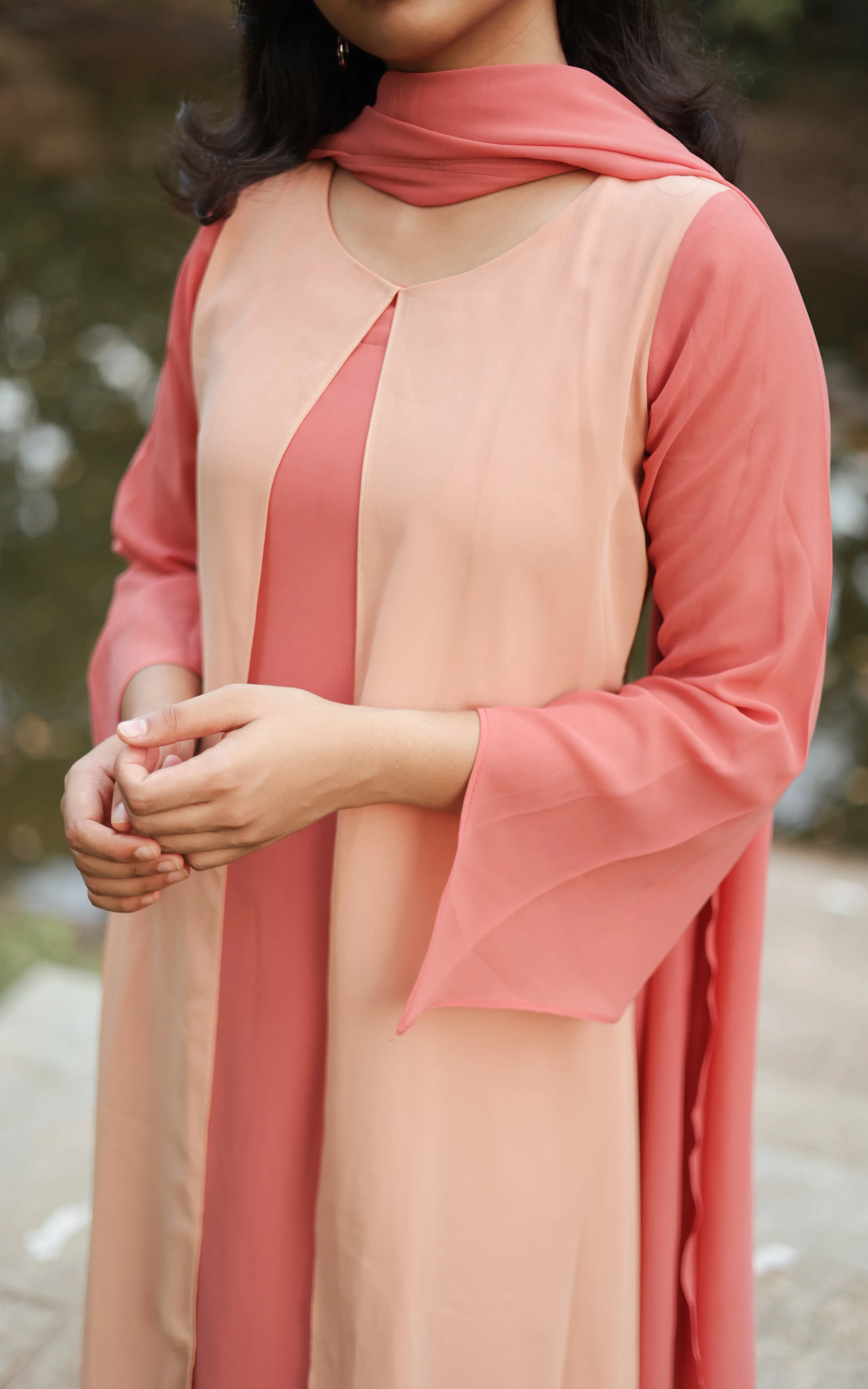 Munbe Vaa Rust (Kurti Dupatta)