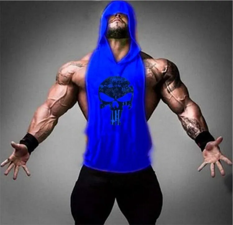 Muscleguys Brand Clothing Fitness Tank Top Men Stringer Golds Bodybuilding Muscle Shirt Workout Vest gyms Undershirt Plus Size