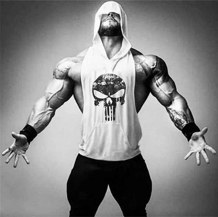 Muscleguys Brand Clothing Fitness Tank Top Men Stringer Golds Bodybuilding Muscle Shirt Workout Vest gyms Undershirt Plus Size