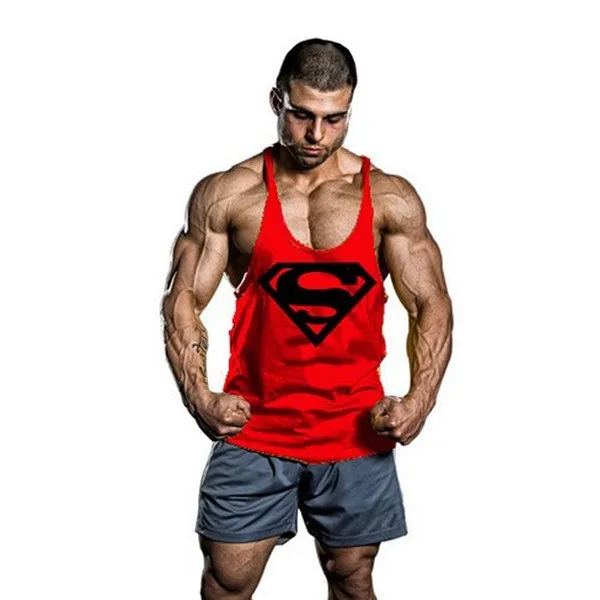 Muscleguys Brand Clothing Fitness Tank Top Men Stringer Golds Bodybuilding Muscle Shirt Workout Vest gyms Undershirt Plus Size