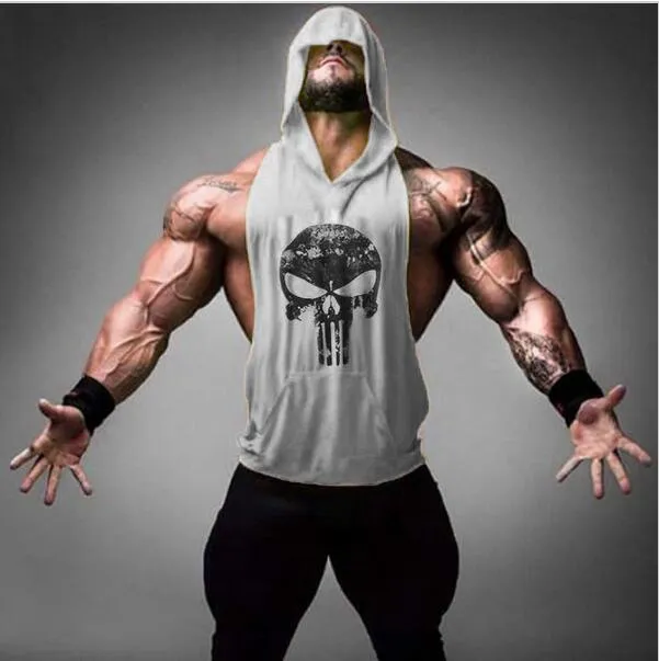 Muscleguys Brand Clothing Fitness Tank Top Men Stringer Golds Bodybuilding Muscle Shirt Workout Vest gyms Undershirt Plus Size