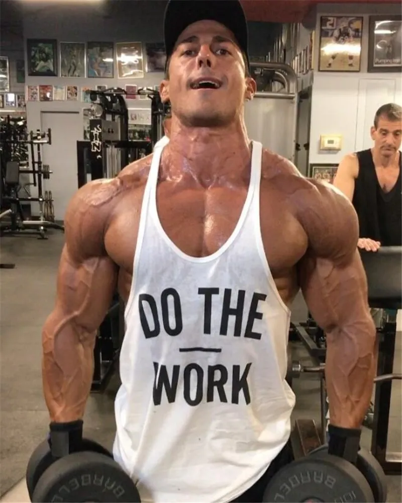 Muscleguys Brand Clothing Fitness Vest Gyms Singlet Y Back Tank Top Men Stringer Canotta Bodybuilding Sleeveless Muscle Tanktop