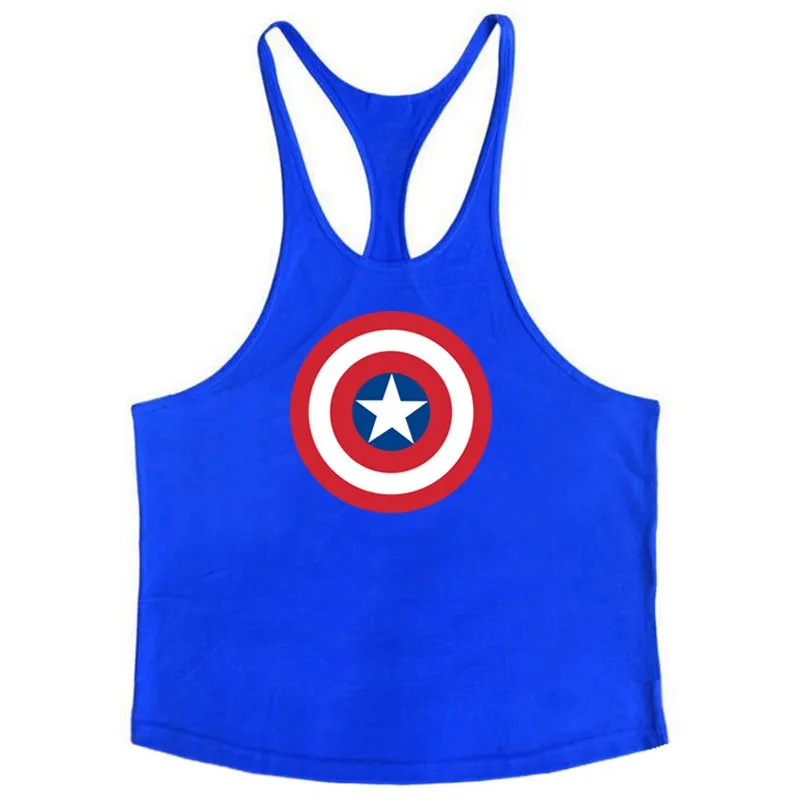 New brand Gyms Clothing Tank Tops Fitness Mens Bodybuilding Tanktops Cotton Vest For Muscle Men body Workout Sleeveless Shirt