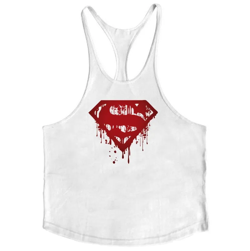 New brand Gyms Clothing Tank Tops Fitness Mens Bodybuilding Tanktops Cotton Vest For Muscle Men body Workout Sleeveless Shirt