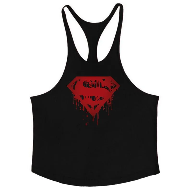 New brand Gyms Clothing Tank Tops Fitness Mens Bodybuilding Tanktops Cotton Vest For Muscle Men body Workout Sleeveless Shirt