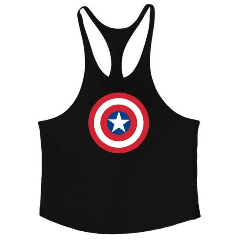 New brand Gyms Clothing Tank Tops Fitness Mens Bodybuilding Tanktops Cotton Vest For Muscle Men body Workout Sleeveless Shirt