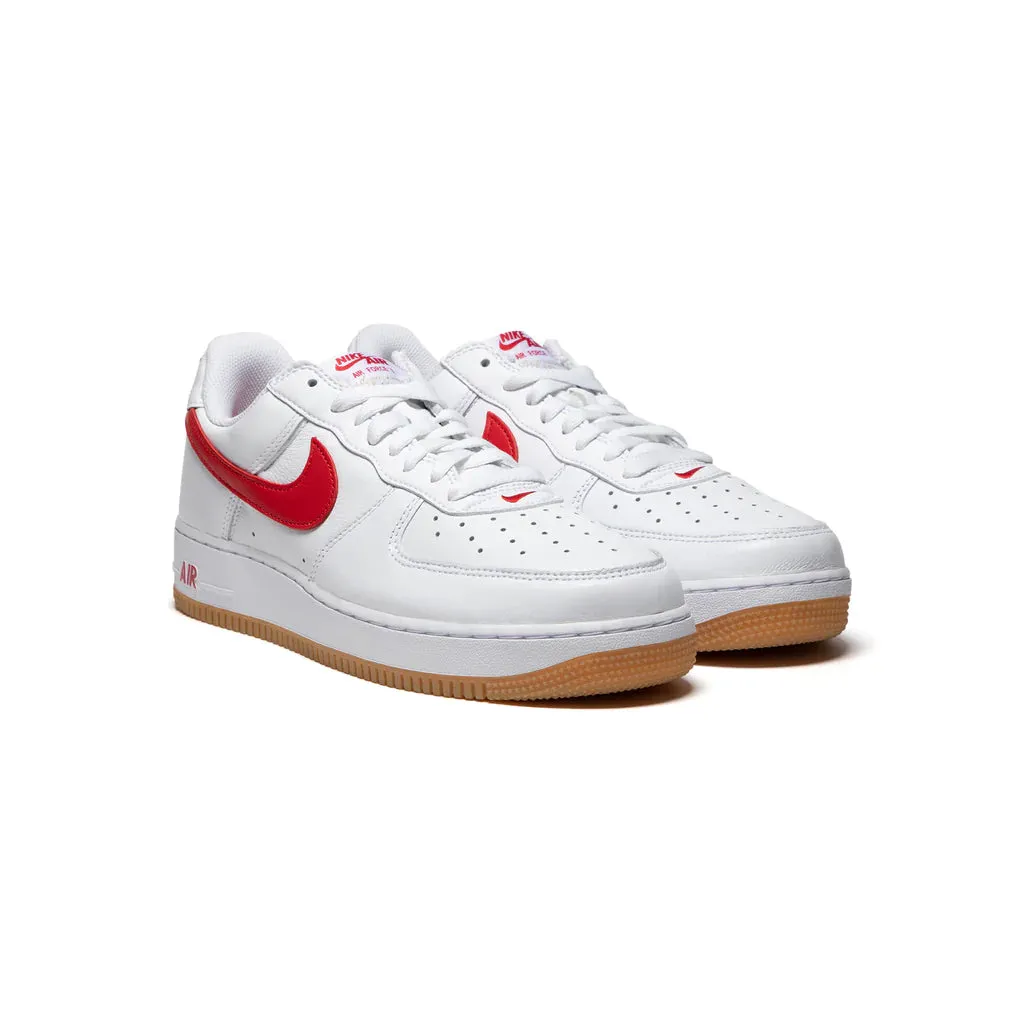 Nike Air Force  1 LOW RETRO (WHITE/UNIVERSITY RED)