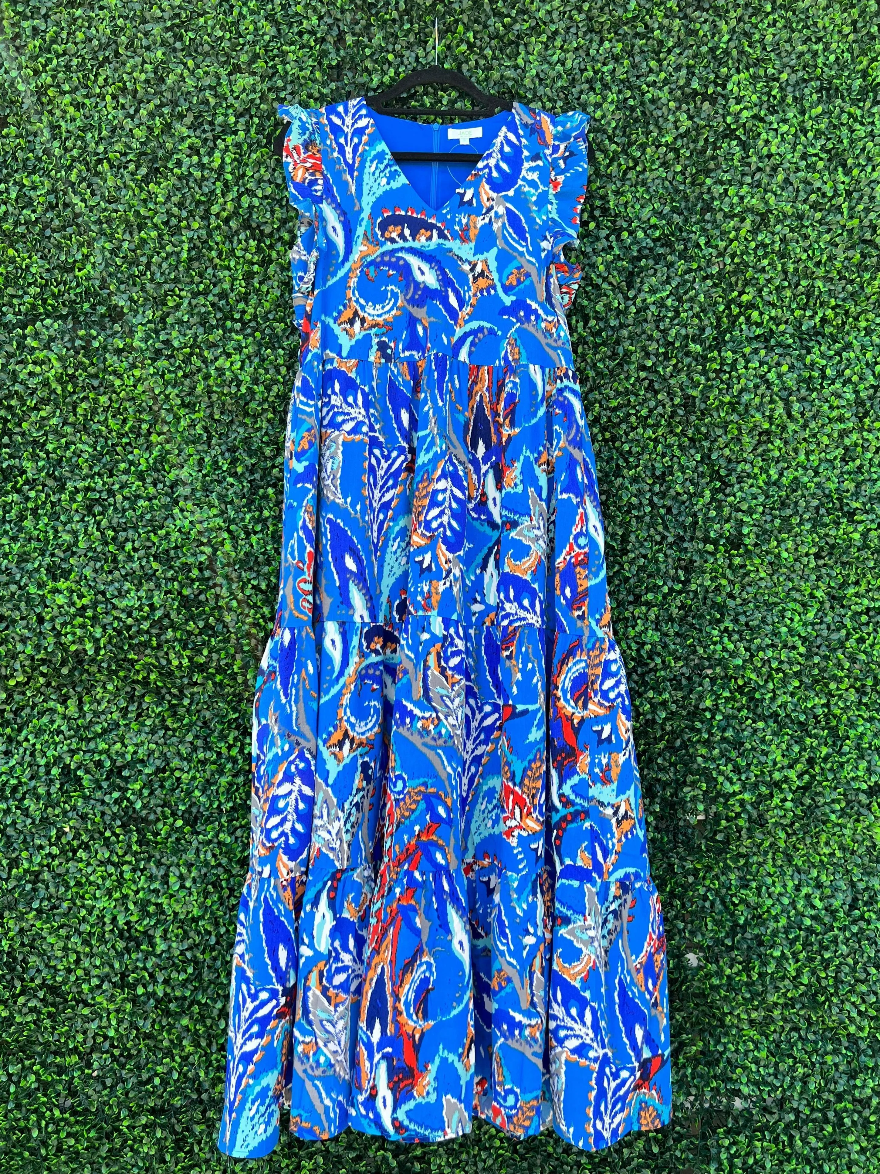 Painted Pasley Maxi Dress