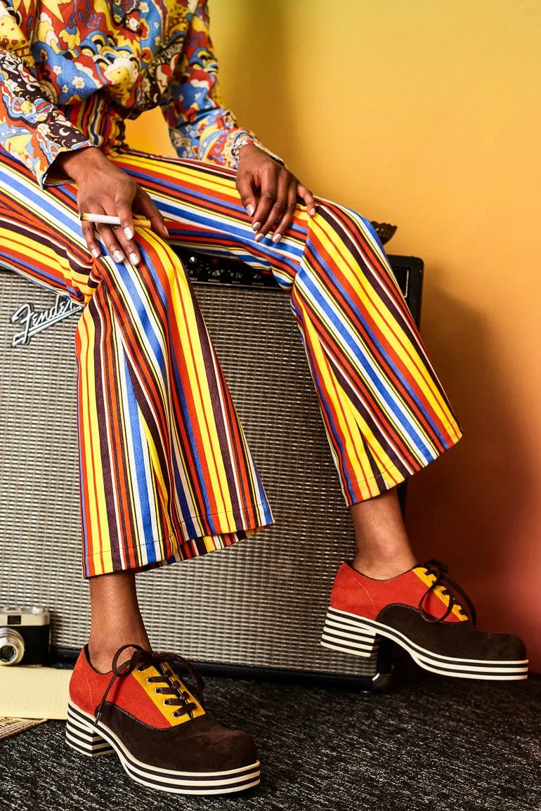 Paperback Writer Retro Stripe Shoe