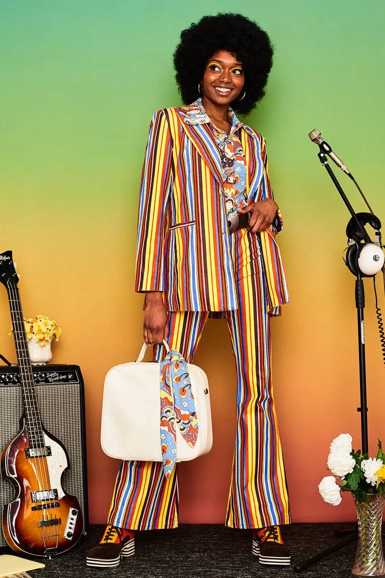 Paperback Writer Retro Stripe Shoe