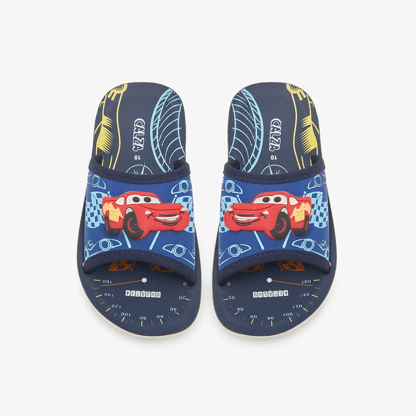 Patched Chappals for Boys