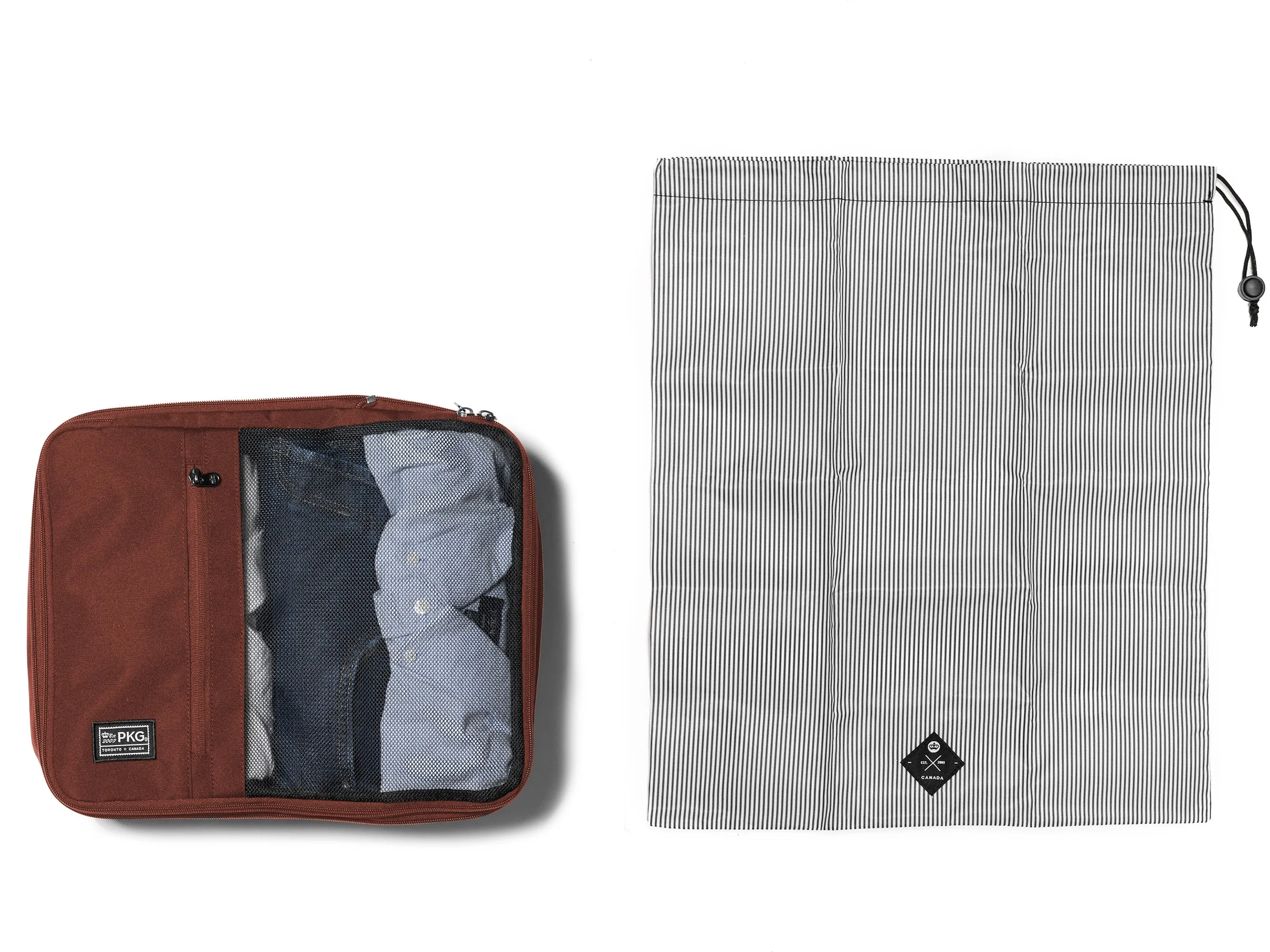 PKG Union Recycled Compression Packing Cubes- 3 Pack