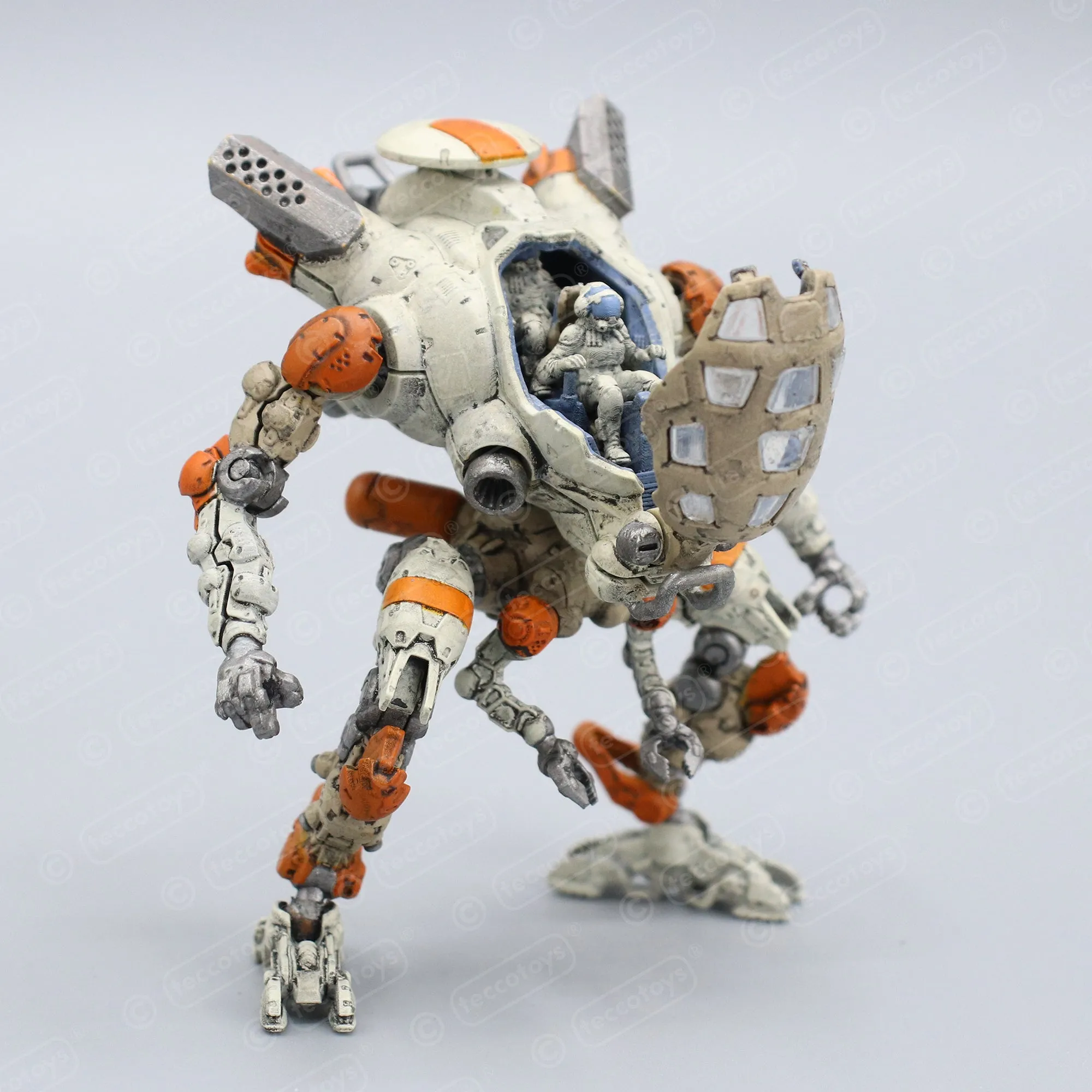 Pocket Mech™ "Astro" 3D printable action figure file (pre-supported)