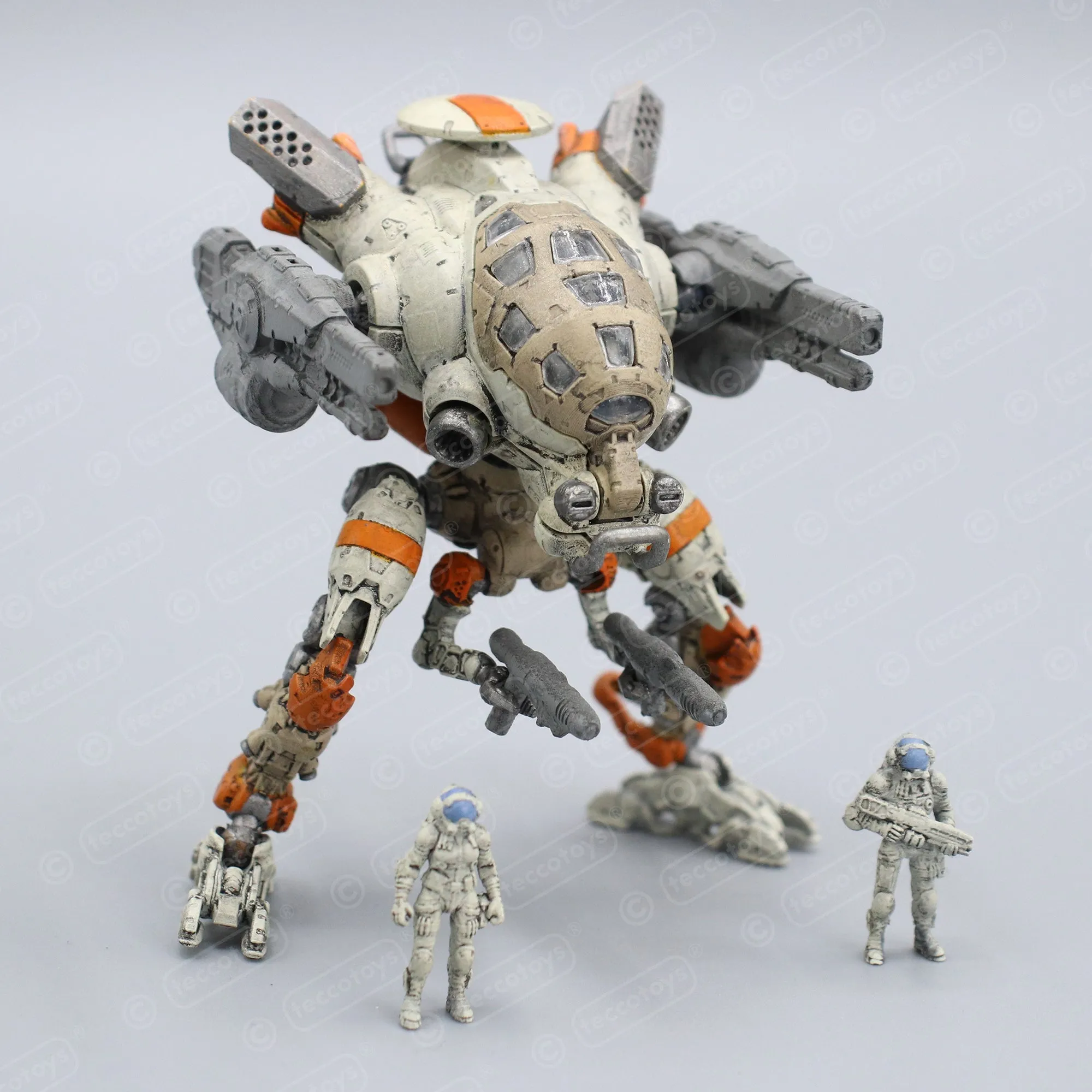 Pocket Mech™ "Astro" 3D printable action figure file (pre-supported)