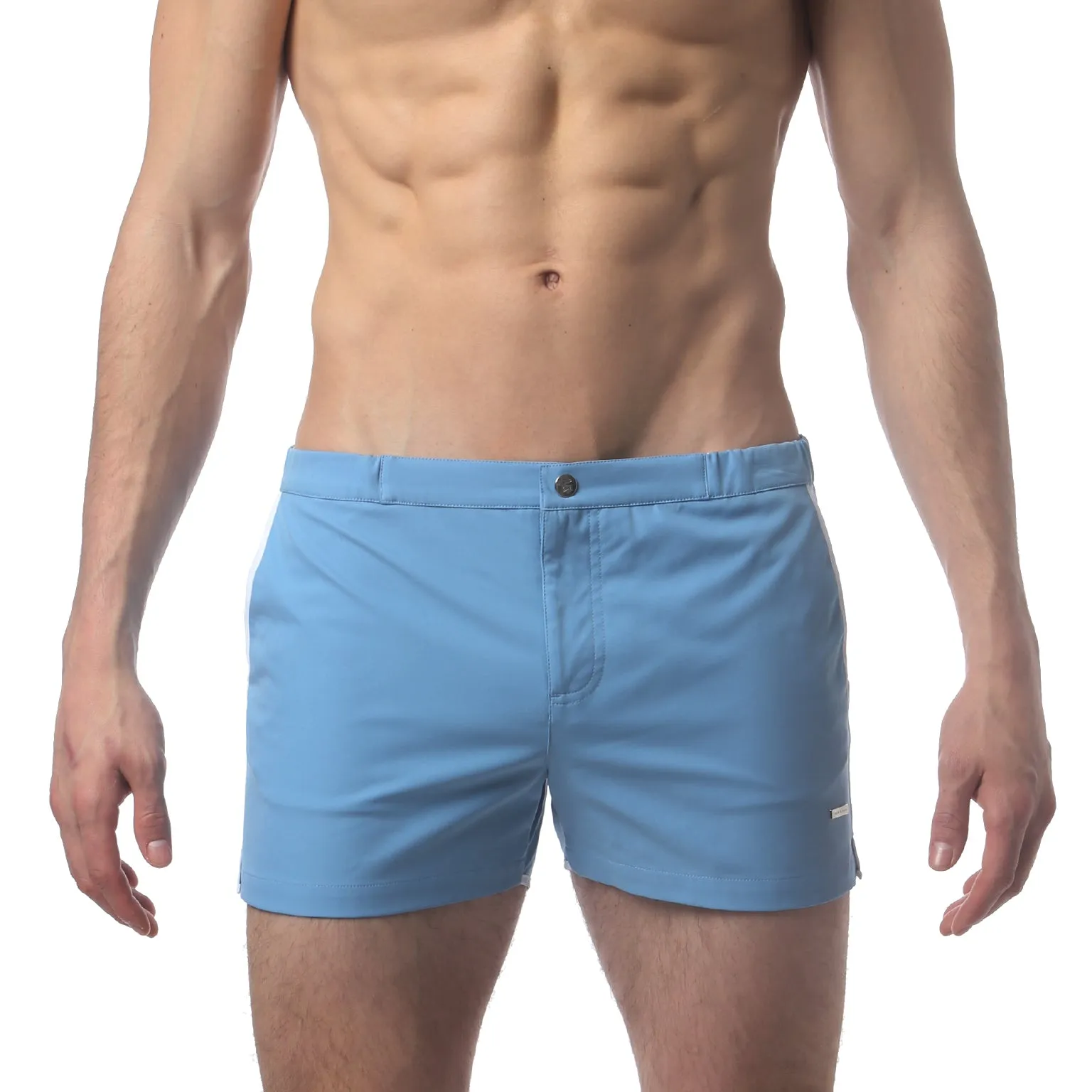 Powder Blue 2" Angeleno Solid Stretch