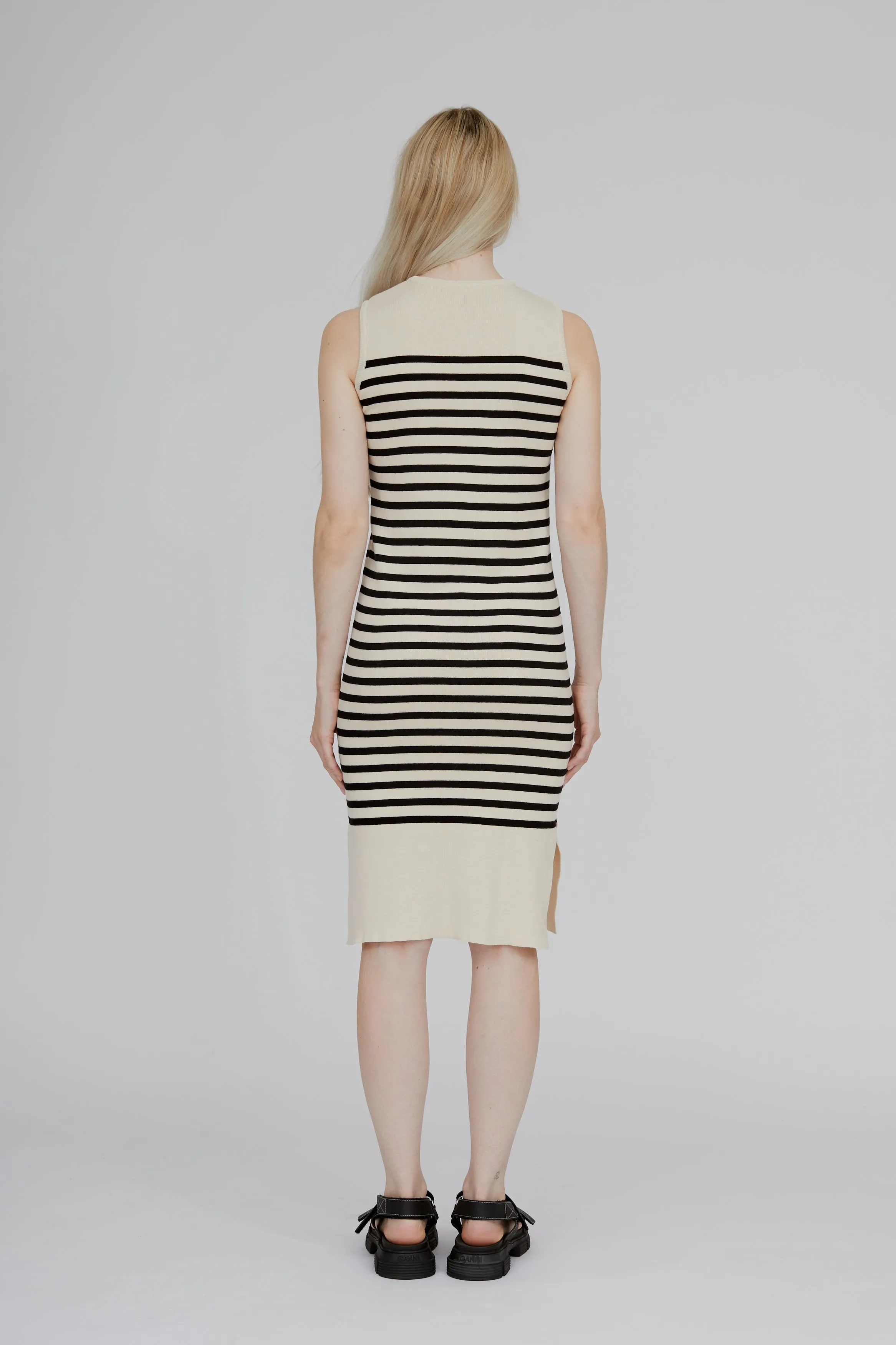 Sailor Tank Dress - Birch/Black
