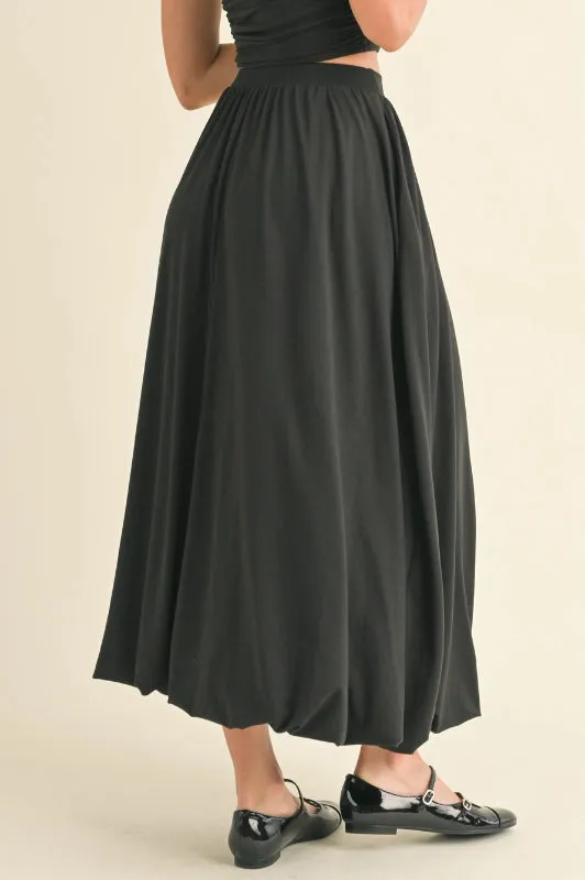 sana skirt - black