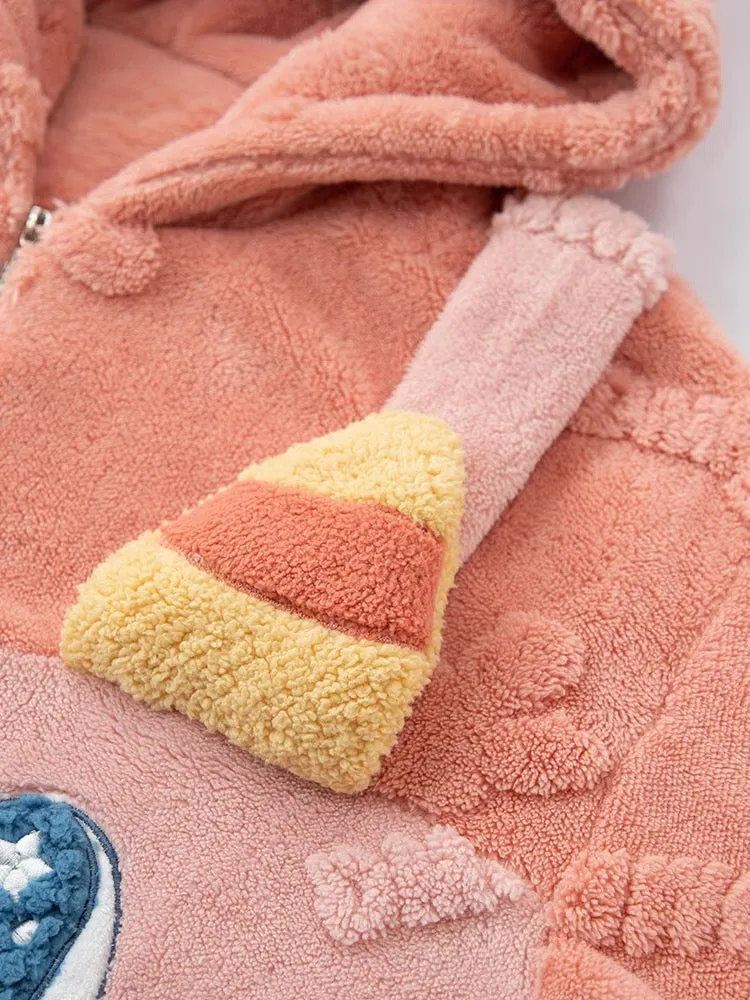Snuggle Monster Cozy Winter Fleece One-Piece Pajama