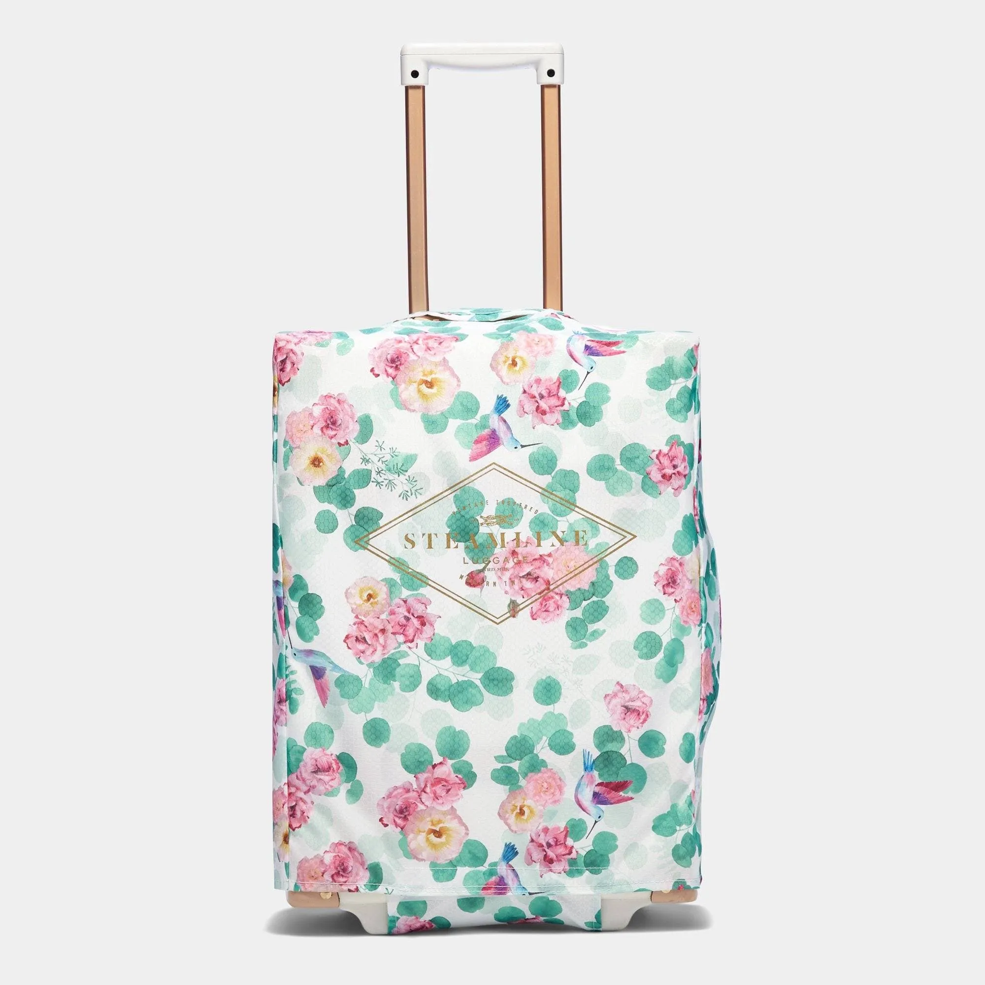 The Floral Protective Cover - Carryon Size