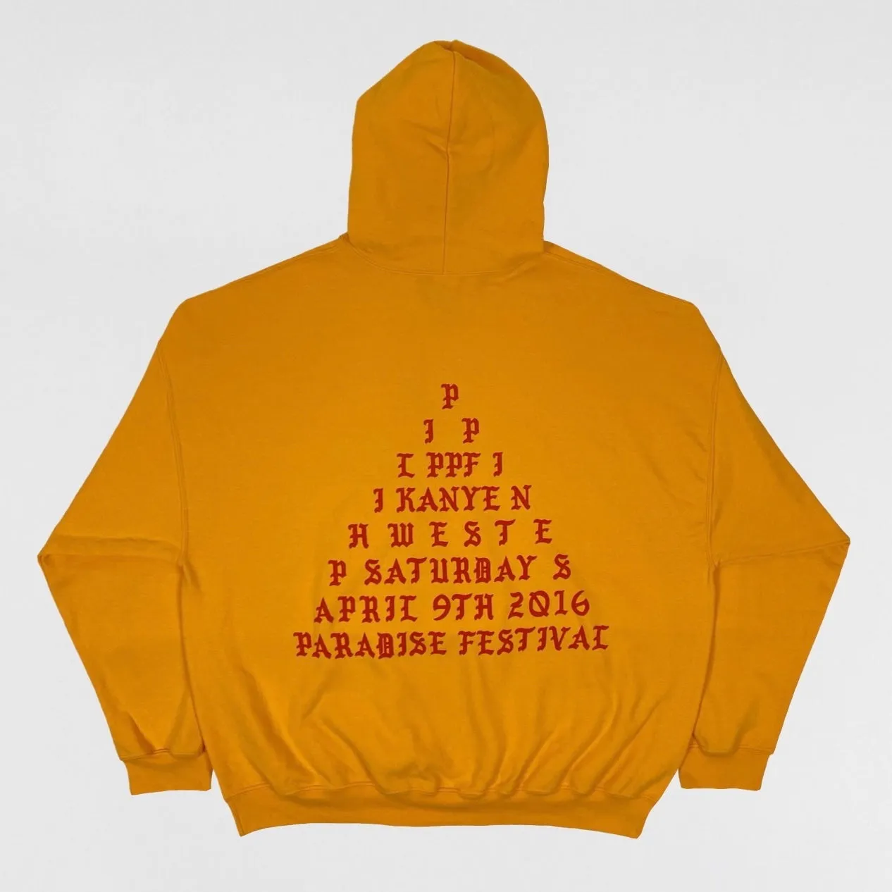 TLOP 2016 Paradise Fesitval ‘I Feel Like Pablo’ Hoodie