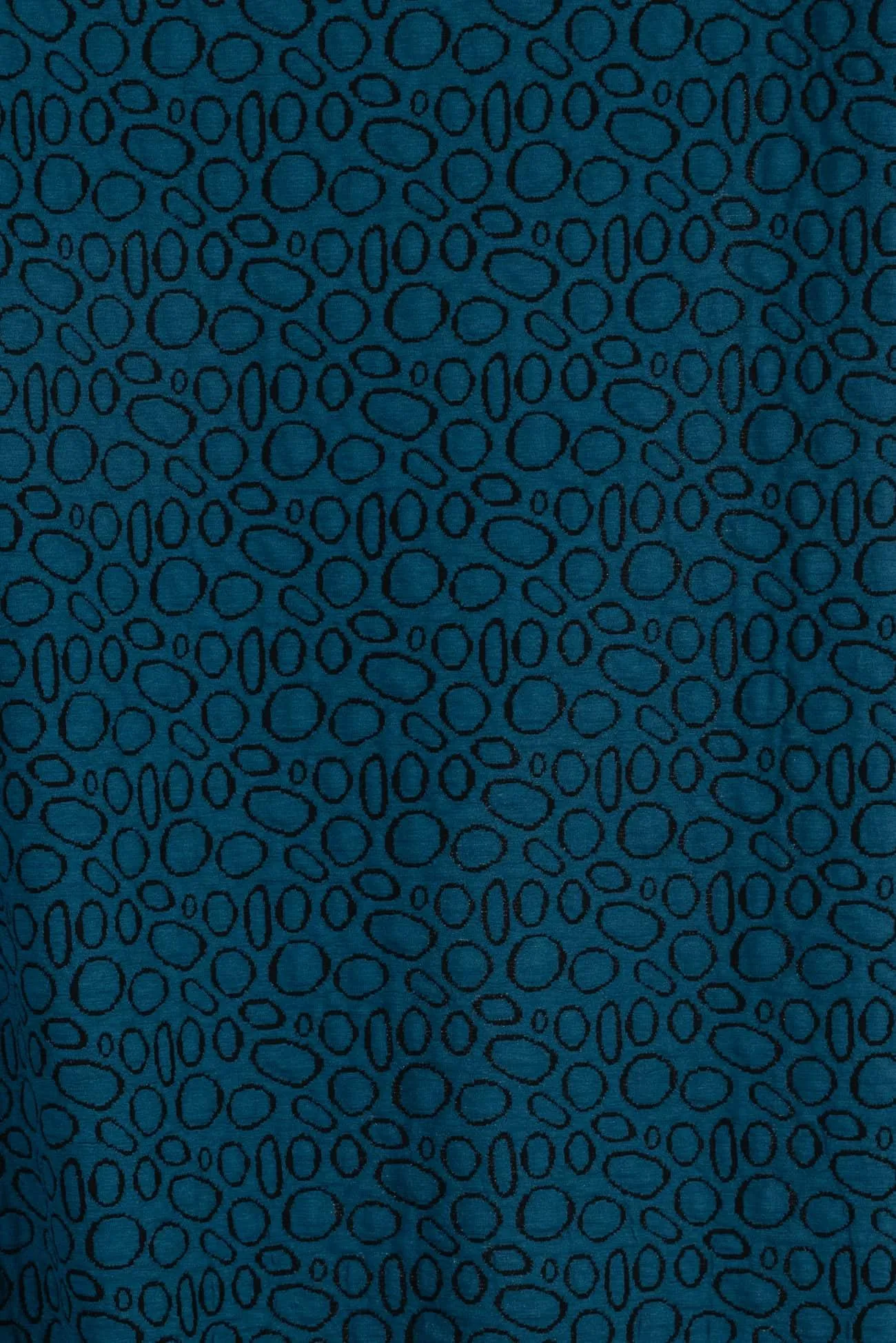 Turn Around Teal Italian Double Knit - ENDCUT