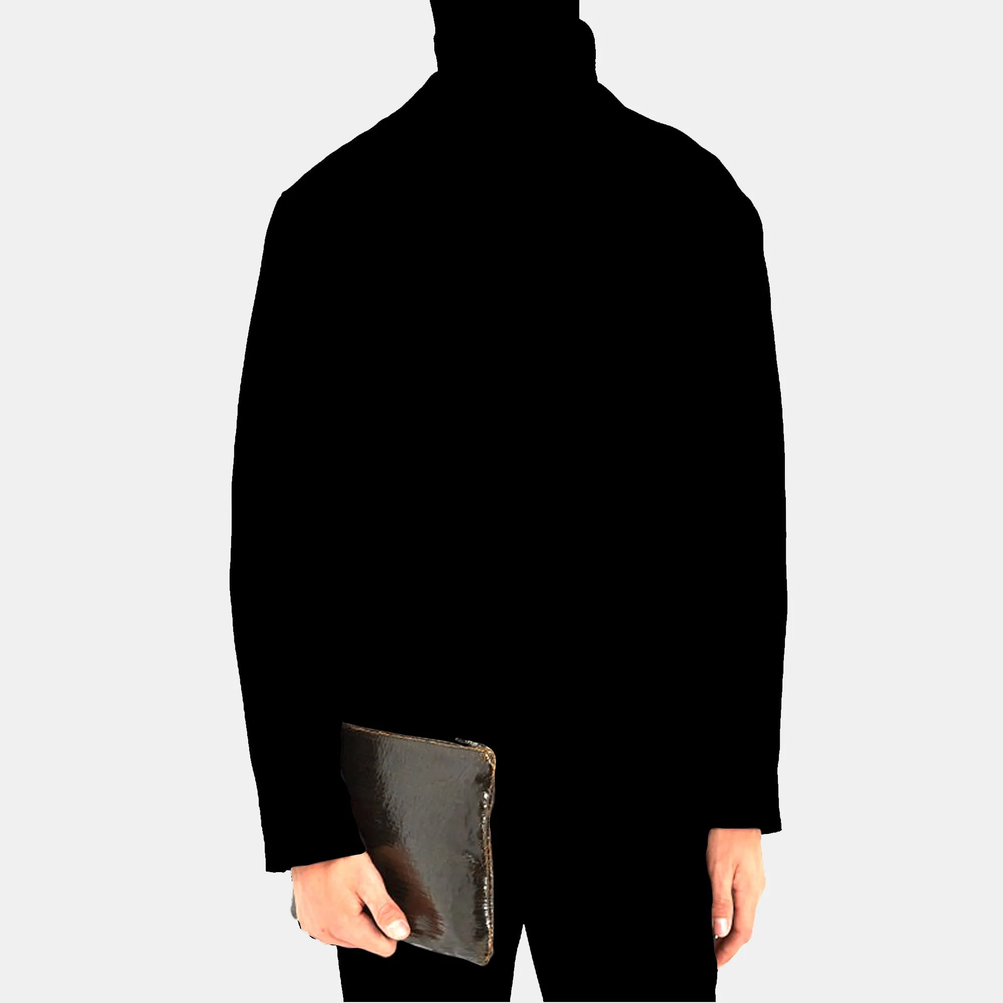 Zip Pouch Strapless Bag